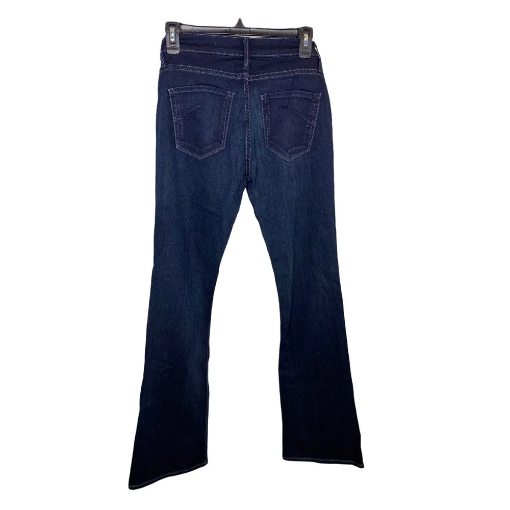 James Jeans 28 28x32 Reboot‎ Petite Bootcut Denim Dark Stretch dark Blue Women's